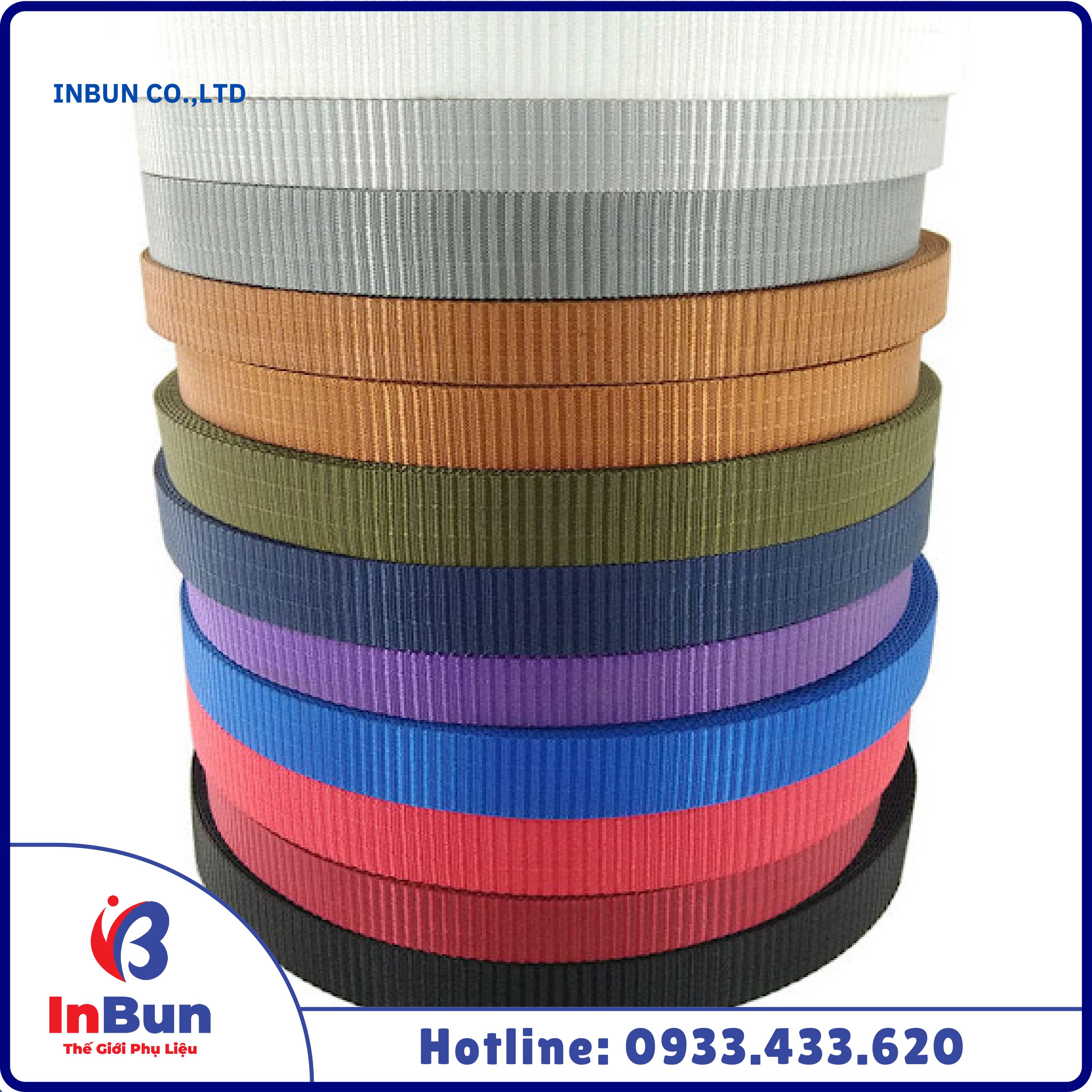 DURABLE NYLON STRAPS – 15MM–25MM CUSTOM COLOR WEBBING